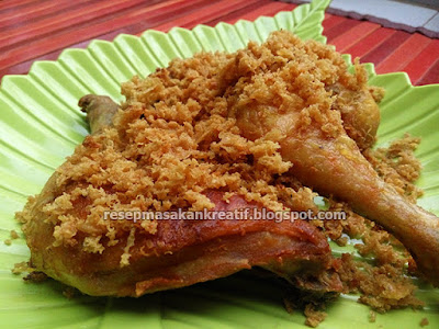 Cara Membuat Ayam Kremes